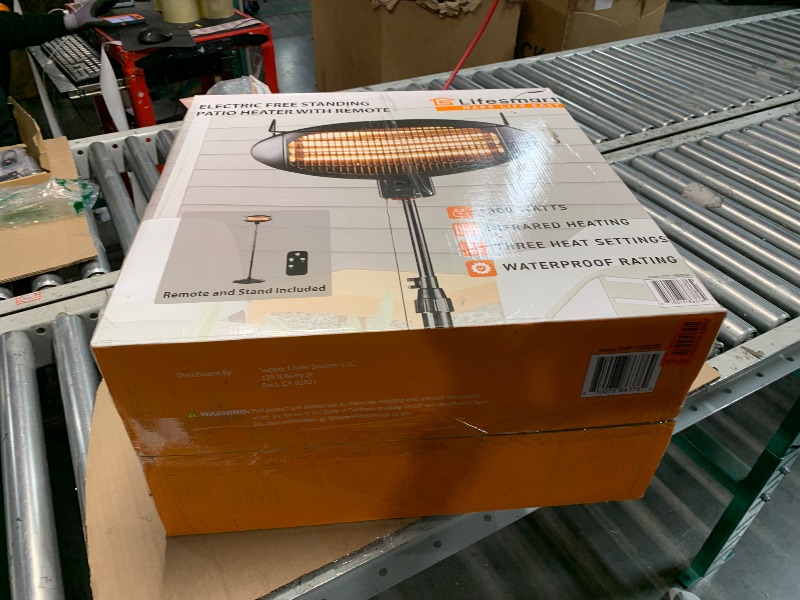 Photo 1 of *** PARTS ONLY*** Lifesmart Freestanding Patio Infrared Heater with Remote