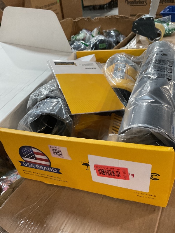Photo 1 of ***PARTS ONLY*** ***NON REFUNDABLE***  SOMOREI Cordless Leaf Blower - 500 CFM Brushless Electric Blower with 2 Packs 4.0Ah Battery & Charger