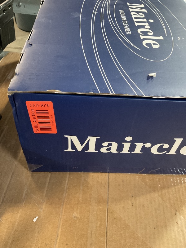 Photo 1 of (PARTS) (Maircle Cordless Vacuum Cleaner, Stick Vacuum Cleaner with Brushless Motor Powerful Suction 55min Runtime for Carpet Pet Hair