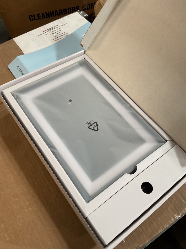 Photo 1 of *USED SCREEN SCRATCHED*64GB FRAMEO 10.1 Inch Smart WiFi Digital Picture Frame, 1280x800 HD IPS Touch Screen, Wall Mountable, Auto-Rotate Portrait and Landscape, Share Photos/Videos and Send Best Wishes via Free App