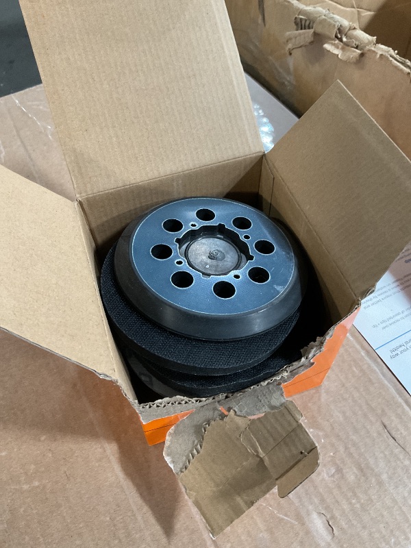 Photo 1 of 5 inch DeWalt DWE6423/6423K, DWE6421/6421K, DCW210B Random Orbital Sander Replacement Pad with 5 inch 8 Hole Hook Loop Foam & Sanding Backing Pads Sanding Discs Include 100/150/180/240/320/400 Grit
