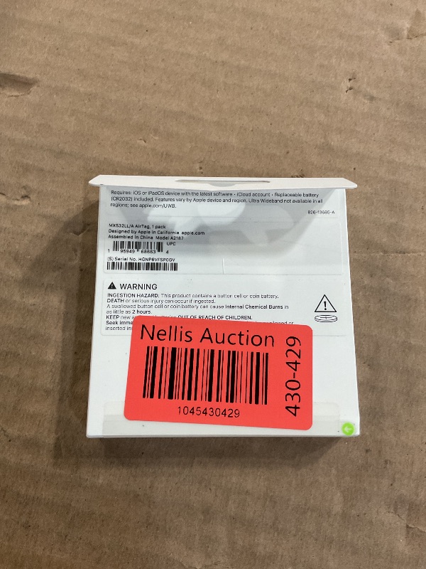 Photo 1 of ** Factory sealed **
Apple AirTag