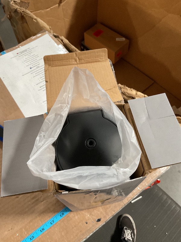 Photo 1 of (MISSING ALL ACCESSORIES) AIKE Wall-Mount Automatic Liquid Soap Dispenser 27oz Large Capacity Matte Black Anti-Spots Coating Model AK1205