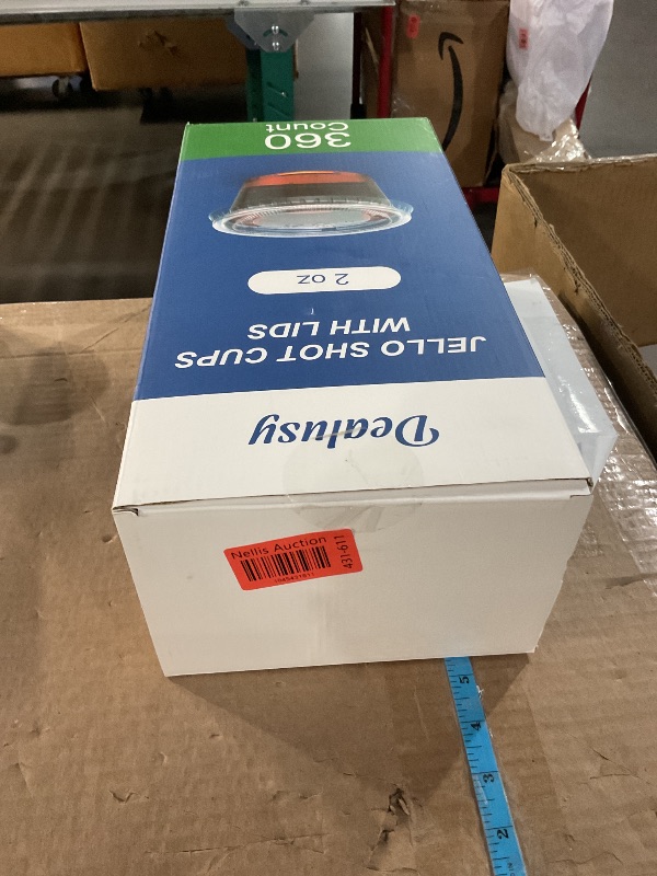 Photo 1 of Dealusy 360 Set 2 oz Jello Shot Cups with Lids, Sturdy & Food Safe Disposable Plastic Portion Condiment Dipping Sauce Cups, Small Containers for Salad Dressing
****SEEMS FULL, CANNOT TELL IF SOME ARE MISSING.****