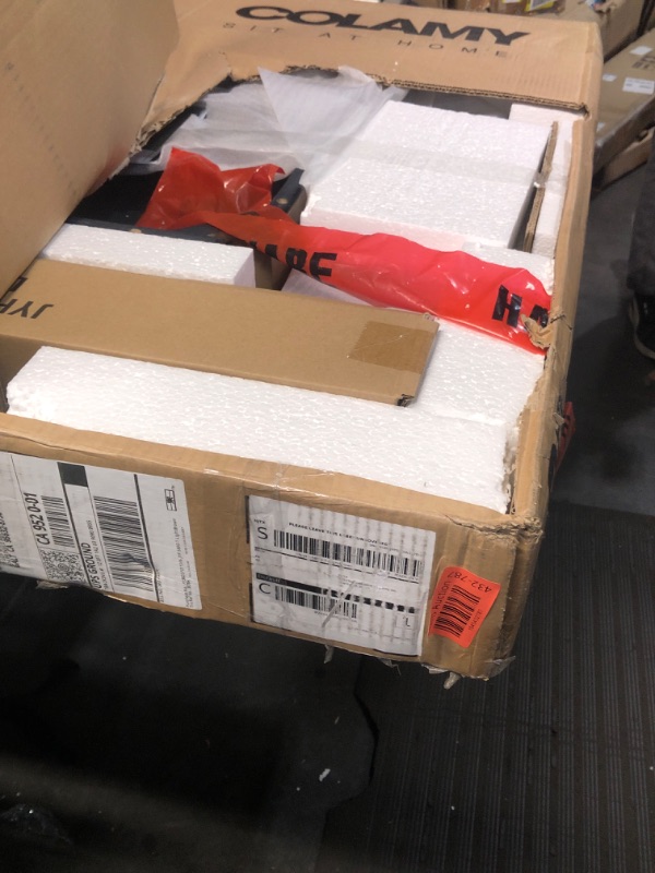 Photo 1 of COLAMY 35.8" Wooden Kitchen Table, Expandable Folding Round Table for Small Spaces, Small Kitchen, Drop Leaf Dining Room Desk for Home, Apartment,Office - Lightbrown