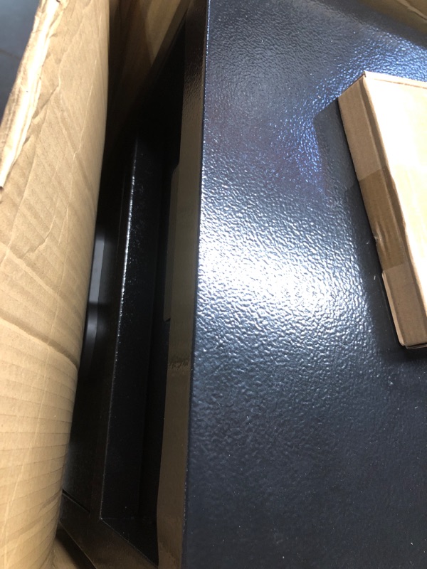 Photo 1 of 2.8 Cu Ft Fireproof Drop Safe for Business with Quick Place Drop Slot, Anti-Theft Business Depository Safe with Combination Lock & 2 Keys, Large Security Drop Box Safe for Cash, Mail, Checks, Document