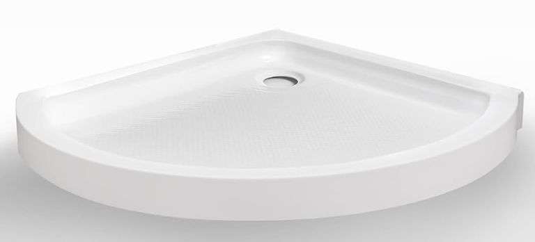 Photo 1 of (CY) OVE 33”x33”x4.0” Corner Shower Base 
