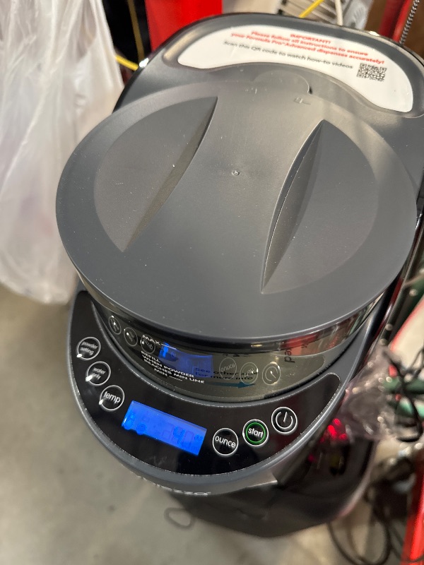 Photo 1 of (POWER TESTED) Baby Brezza New and Improved Formula Pro Advanced Formula Dispenser Machine - Automatically Mix a Warm Formula Bottle Instantly - Easily Make Bottle with Automatic Powder Blending, Charcoal