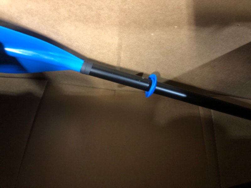 Photo 1 of (SEE NOTES) Abahub Adjustable Kayak Paddle 210-230 cm/82.6-90.5 Inches Floating Kayaking Oars Boating Oars Canoeing Oars Blue