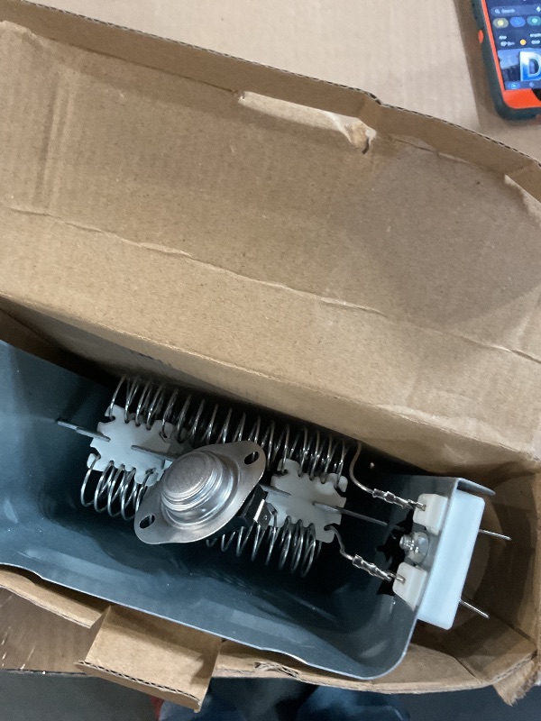 Photo 1 of ?UPGRADED?279838 Dryer Heating Element for Whirlpool Kenmore Maytag Amana Roper, Dryer Heating Element Parts Include Dryer Thermostat Thermal Fuse, Replaces 2406026 3403585 w10724237