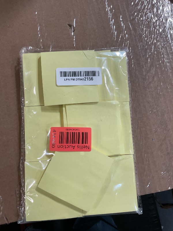 Photo 1 of (16 Pack) Sticky Notes 3x3 in Canary Yellow, Clean Removal, Recyclable, Self-Stick Pads, Easy to Post for Home, Office, Notebook