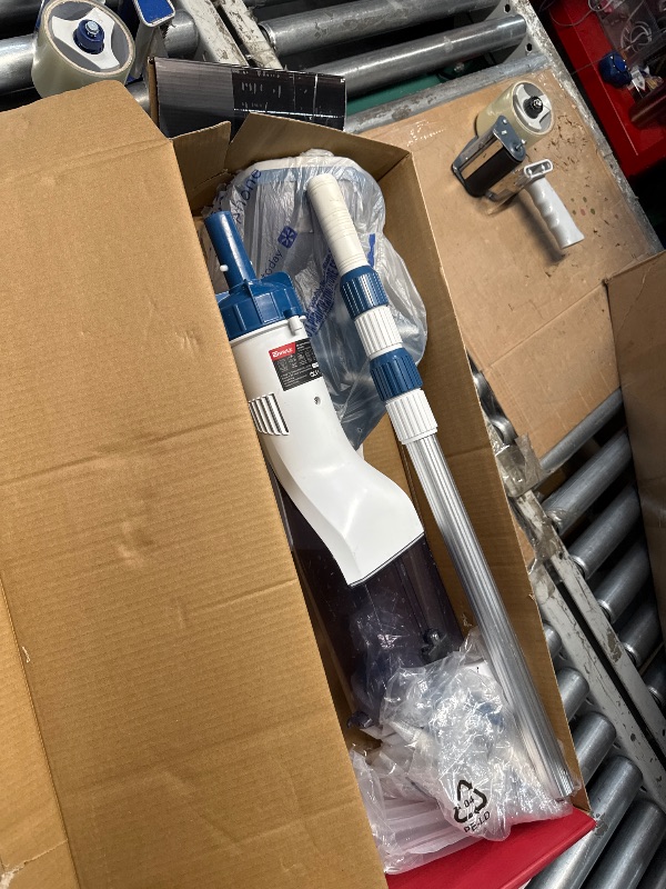 Photo 1 of ** (NO POWER) (PARTS) Enhulk Rechargeable Handheld Cordless Pool Vacuum for Above Ground Pool and Inground Pool(2024 Upgraded),60-Minute Runtime,Powerful Suction up to 18.5 gallons/min, Efficient Leaf and Debris Removal