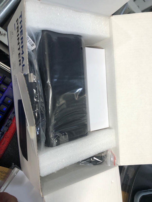 Photo 1 of ZRHI Thermal-Label-Printer-Shipping Label Printer for Small Business 4x6 Bluetooth Thermal Printer 300mm/s Compatible Windows,Mac,iOS, Android,Desktop Printer Labels Maker Used for Amazon,Shopify
