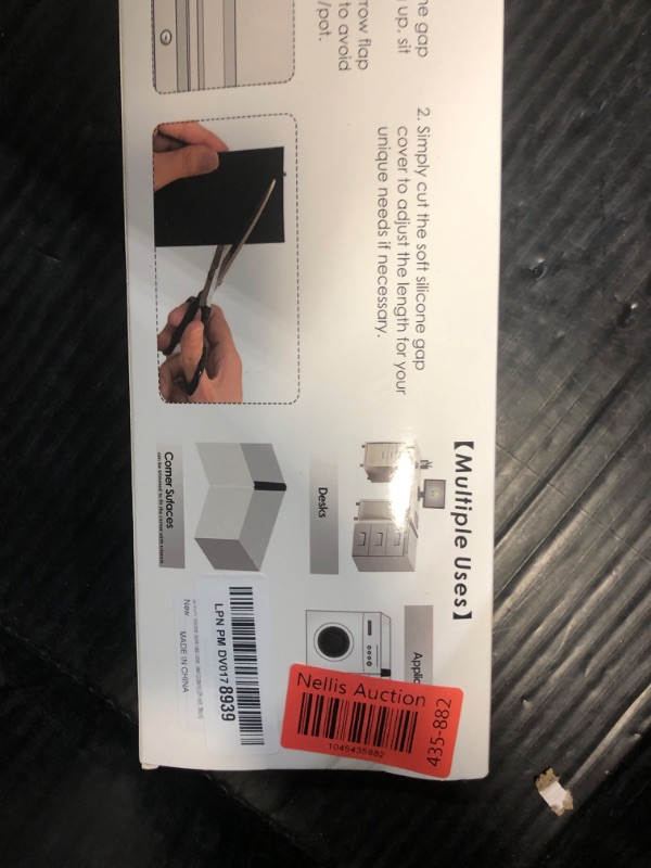 Photo 1 of ***(USED)***
SEVCHY Silicone Stove Gap Covers (2 pack), Oven Gap Filler, Heat Resistant Stove Gap Filler, Seal Gap between Stovetop and Counter, Easy Clean (25 inch, Black)