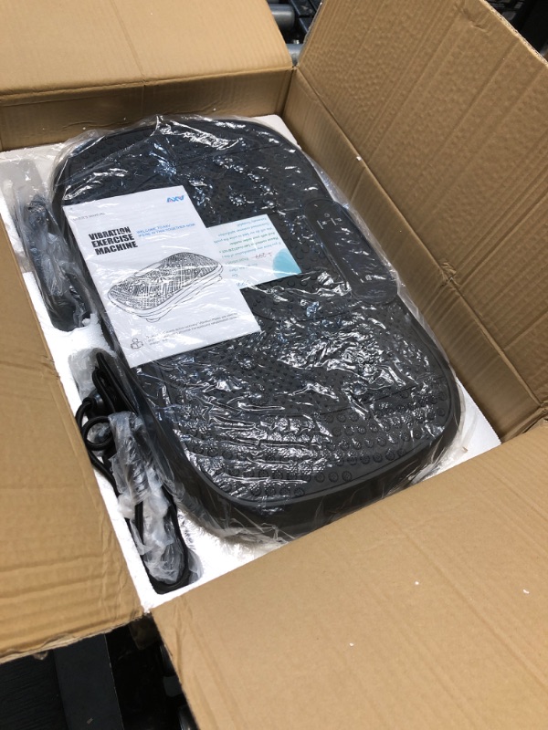 Photo 1 of **NOT FUNCTIONAL, MISSING PARTS**AXV Vibration Plate Fitness Platform Exercise Machine Vibrating Lymphatic Drainage Shaking Full Body Shaker Workout Vibrate Stand Shake Board Sport Gym for Weight Loss Fat Burner for Women Men