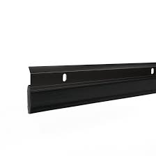 Photo 1 of 2-3/8 in. x 36 in. Black Ex-Heavy Duty Door Sweep Weatherstrip


