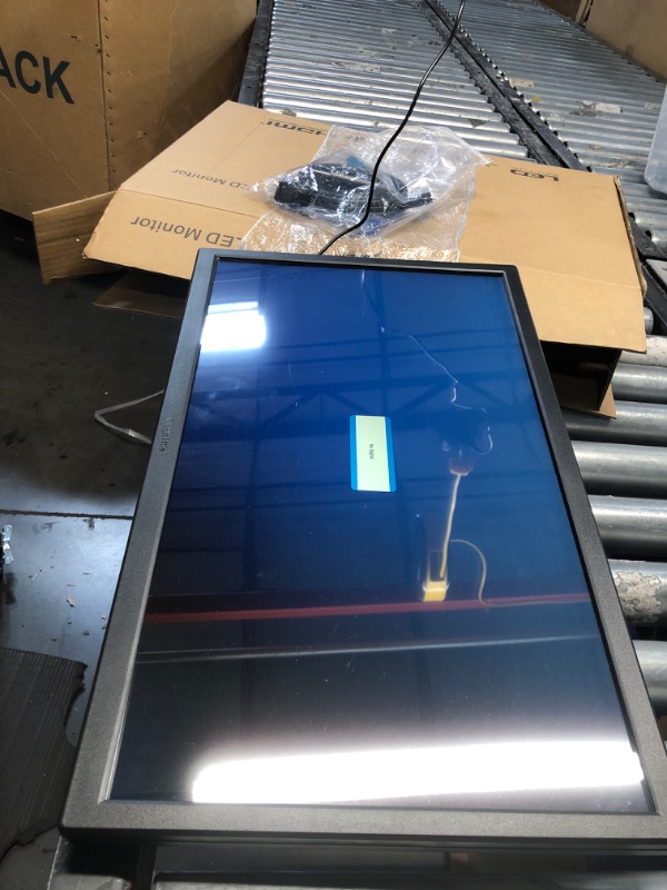 Photo 1 of Dragolftie 21.5 Inch Touchscreen Monitor FHD 1920x1080P, Built-in Speakers, VESA Supports, 10-Points Computer Touch Screen PC Display with Type-B HDMI VGA Port, 75Hz Desktop Touch Display, Black