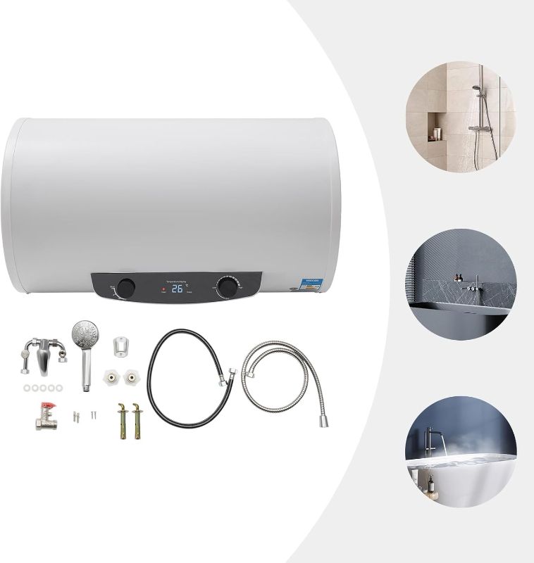Photo 1 of (please see all images) Electric Hot Water Heater 31 Gallon Tank Storage with LED Display