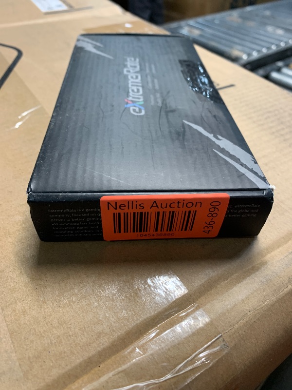 Photo 1 of eXtremeRate Clear Black DIY Replacement Shell for Nintendo Switch Lite, NSL Handheld Controller Housing with Screen Protector, Custom Case Cover for Nintendo Switch Lite