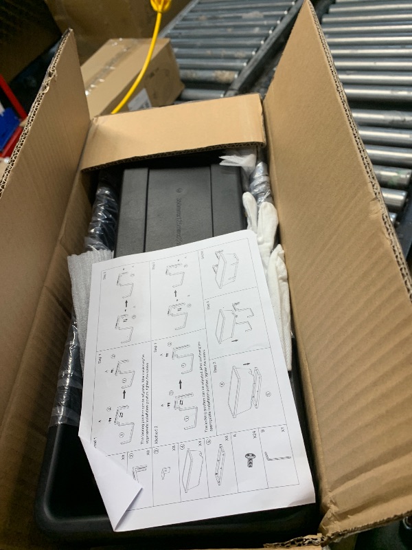 Photo 1 of smusei 4 Pack Window Boxes Planters 17’’ Railing Planter Box with Adjustable Brackets, Deck Railing Hanging Flower Pots Rectangular Herb Planter for Outdoor Fence Garden, Balcony Decor