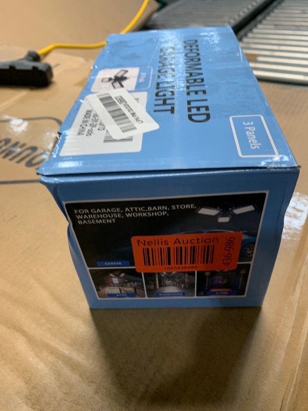 Photo 1 of ******Stock Photo for reference only ***Only one***
Aoretic LED Garage Lights Bulb 2 Pack -80W, 8000LM 6500K Led Shop Light with 3 Deformable Panels, Basement Barn Light Garage Ceiling Lights, E26/E27 for Garage, Warehouse, Shop, Basement