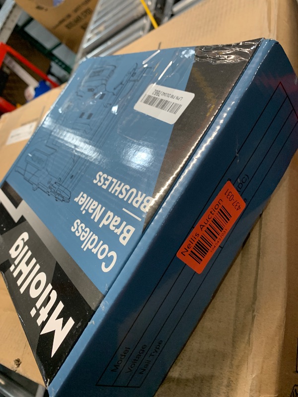 Photo 1 of Cordless Brad Nailer for Makita 18V Lithium-Ion Battery, Powered Electric Nail Gun for Wood 18GA, Brushless Motor, 2 Mode, 18 Gauge 5/8 to 1-1/4 Inch, Lightweight and Ergonomic, Tool Only