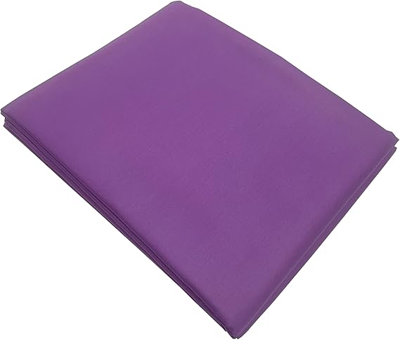 Photo 1 of  Cotton Polyester Broadcloth Fabric by The Yard - 60" Wide Soft & Breathable Broadcloth Fabric for Sewing - Perfect for Apparel, Bedding, Curtains and More - Purple - 7 Yards