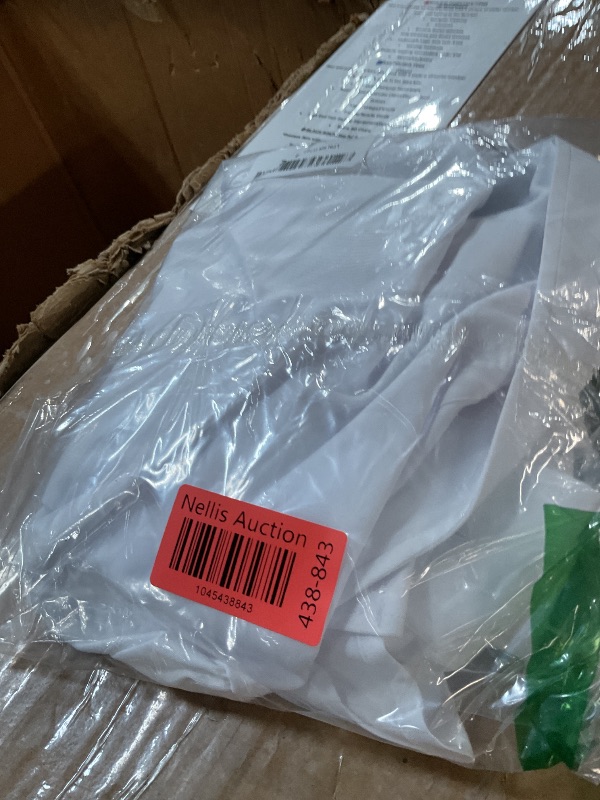 Photo 1 of ***(HEAVILY USED)***
Alimens & Gentle Men's Dress Shirts Long Sleeve Wrinkle-Free Stretch Shirts Solid Formal Button Down Shirt with Pocket White SIZE LARGE)***