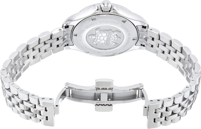 Photo 1 of Silver gold color check photo Certina, Womens, DS ACTION Lady Diamonds, Stainless Steel, Swiss Quartz Watch,
