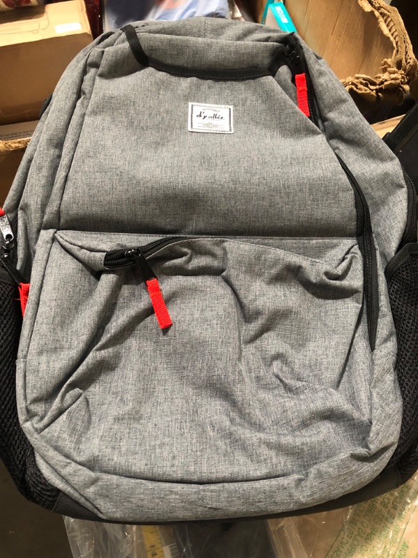 Photo 1 of ** Stock photo reference only **Della Gao Travel Laptop Backpack, Anti Theft Backpack for Men and Women with USB Charging Port Business Computer Backpack Bag