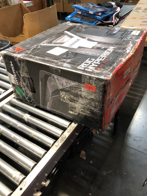 Photo 1 of ASUS ROG Hyperion GR701 EATX Full-Tower Computer case with semi-Open Structure, Tool-Free Side Panels, Supports up to 2 x 420mm radiators, Built-in Graphics Card Holder,2X Front Panel Type-C