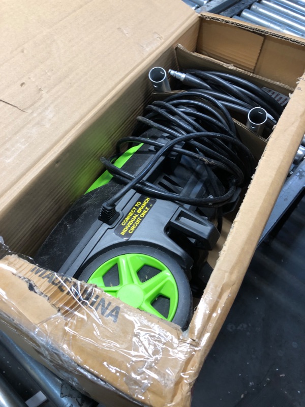 Photo 1 of ***MISSING PARTS - UNTESTED - SEE COMMENTS***
Electric Pressure Washer - 4500PSI Max 2.8 GPM with 20FT Hose,35FT Power Washers Power Cord Foam Cannon 4 Nozzles Power Washer Electric Powerd for Patios Car Garden