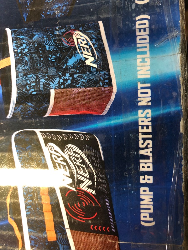 Photo 1 of BUNKR Battle Zones NERF NERF Stadium Pack – 9-Piece Inflatable Barricade Shield Bunker Set for War, Laser Tag, Foam Dart Blasters, Gel Blasters, Water Blasters & Outdoor Battle Play