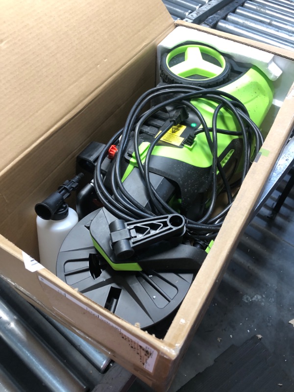 Photo 1 of ***PARTS ONLY***2025Upgraded Electric Pressure Washer 4200 PSI 3.2 GPM Power Washer Touch Screen Adjustable Pressure 4 Different Pressure Nozzle Tips Foam Cannon Include Surface Cleaner
