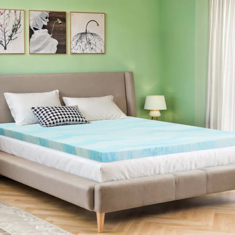 Photo 1 of ***SIMILARO PRODUCT***
 Mattress Pad Pillow Top Mattress Cover Quilted Fitted Cooling Protector Single 