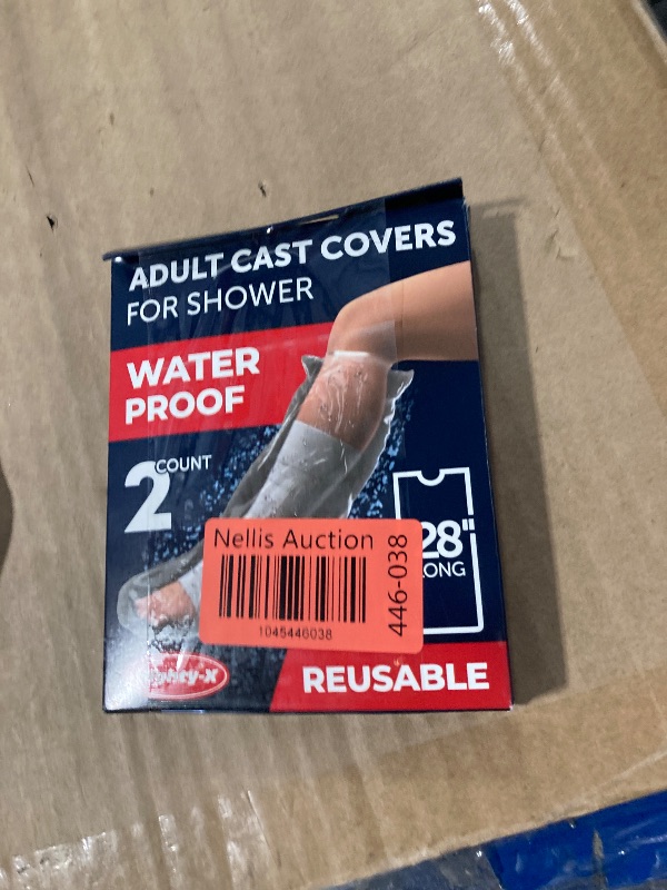 Photo 1 of 100% Waterproof Cast Covers for Shower Leg - Tight Seal - Reusable Adult 2pk Half Leg Cast Protectors - Knee, Ankle, Foot