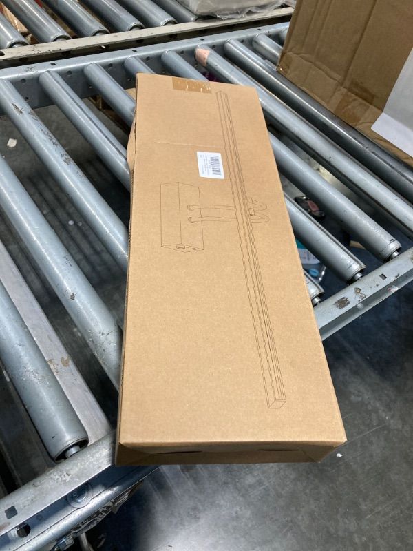 Photo 1 of [Item is GOLD, not BLACK] Tassuowell Wireless Battery Operated Picture Light,Rechargeable Wall Light with Remote and Timer,15.75 Inch Black Dimmable Painting Light,3CCT with Adjustable Swing Arm for Display Gallery Lighting