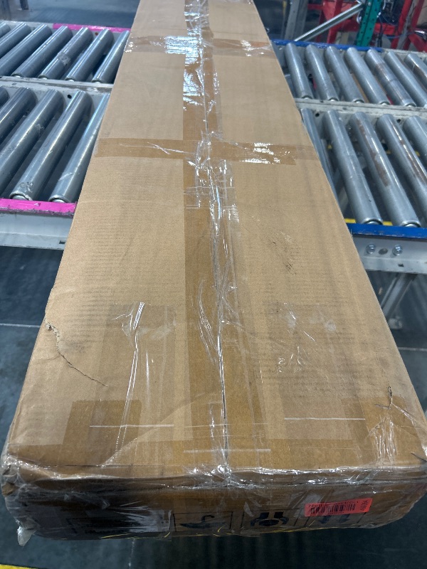 Photo 1 of ** UNKNOWN COLOR***Tribesigns 70.9-Inch Narrow Sofa Table, Industrial Long Sofa Table Behind Couch, Entry Console Table with Storage for Entryway, Living Room, Foyer, Unique Design, Vintage Grey