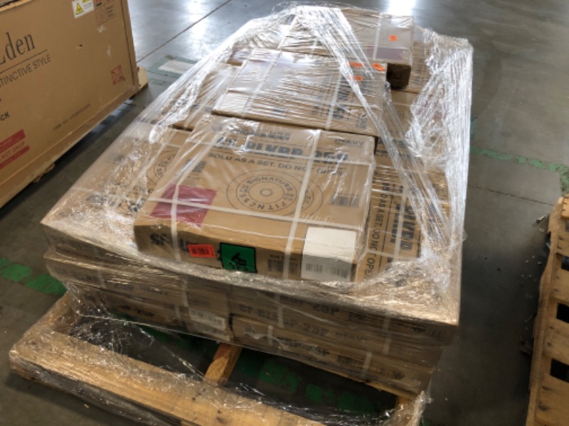 Photo 1 of ****27 sets, entire pallet**** Fitvids 2" Olympic Bumper Plate Weight Plates with Steel Hub, 25LB, Pair