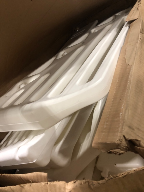 Photo 1 of 
Billboard Barricade 42x96 Plastic Pedestrian Barricade- White
Color:White