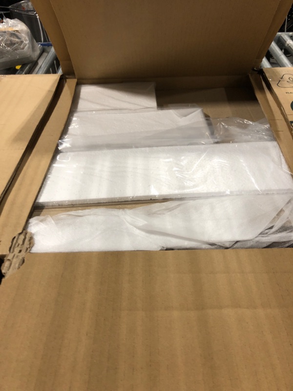 Photo 1 of ***NEEDS NEW SCREWS**
ZINUS Vivek Wood Platform Bed Frame with Headboard, Solid Wood Foundation with Wood Slat Support, No Box Spring Needed, Easy Assembly, Queen          