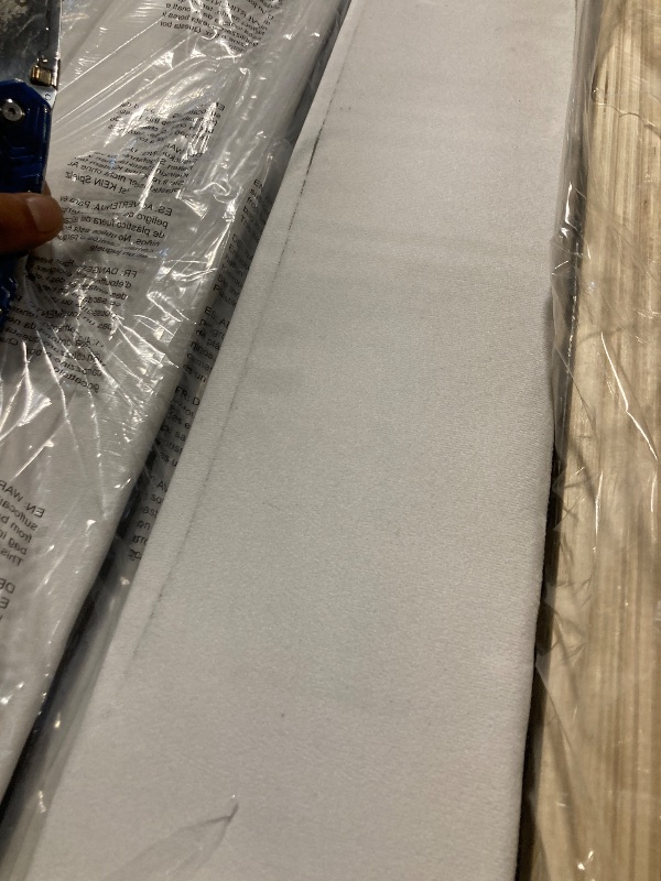 Photo 1 of /
Full Upholstered Bed, Light Grey