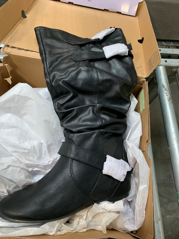 Photo 1 of  Women's Easy Going-Game Hour Ankle Boot, Black/Black, 9