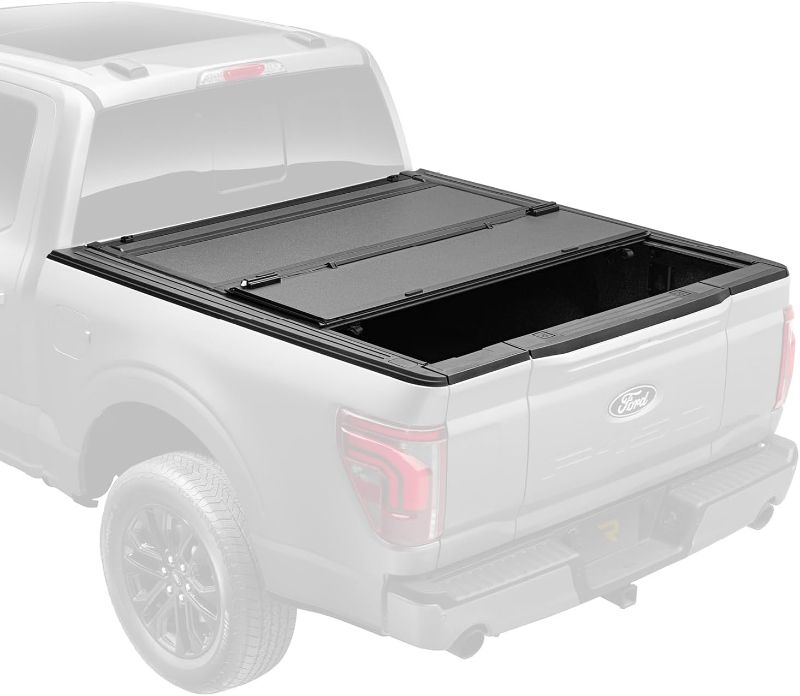 Photo 1 of ***similar***RealTruck BAK BAKFlip MX4 Hard Folding Truck Bed Tonneau Cover | 448120 | Fits 2014 - 2018, 19 Ltd/Lgcy Chevy/GMC Silverado/Sierra, 2015-19 2500/3500HD 5' 9" Bed (69.3")