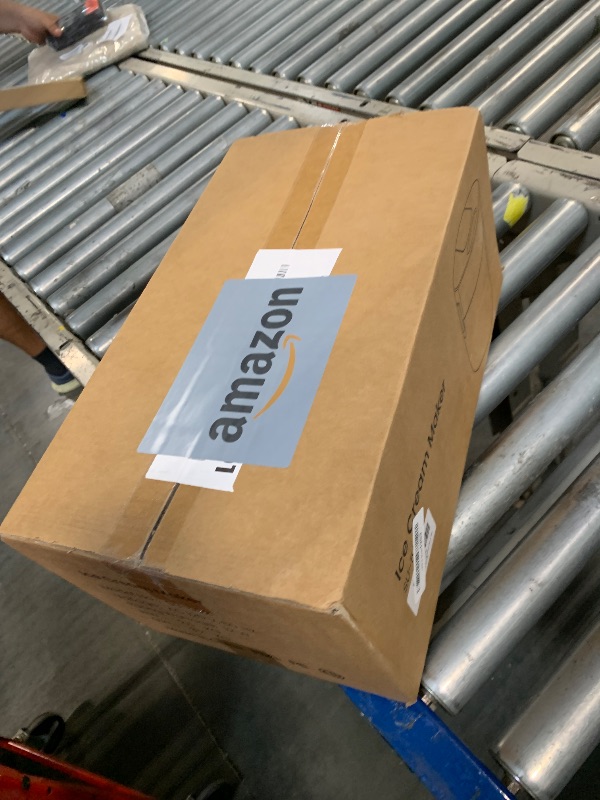 Photo 1 of Ice Cream Maker, 1.5-Qt Ice Cream Machine and Frozen Yogurt Machine, 1.5-Qt Insulated Freezer Bowl, LCD Screen and Timer, Quick Results, Easy to Operate and Clean