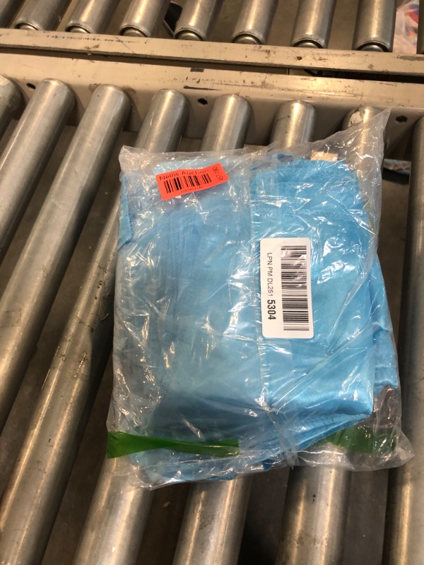 Photo 1 of 10-Pack Satin Table Runner Blue 12 x 108 inches Long, Table Runners for Wedding, Birthday Parties, Banquets Decorations?10 Pack, 12x108 Inch, Blue?