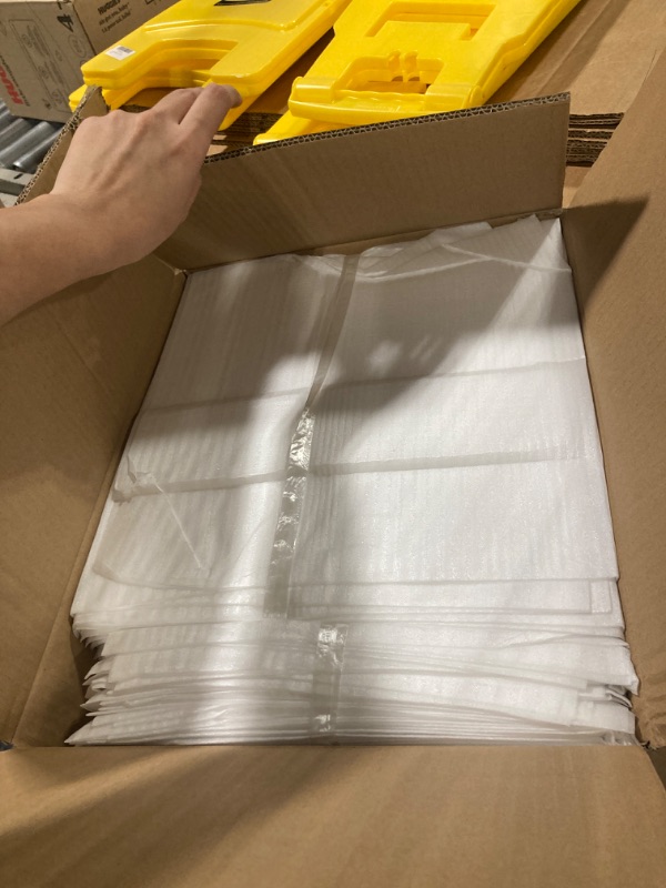 Photo 1 of 200Pack Cushion Foam Pouches wrap pouches dish packing kit(7.5"x7.5",7.5"x12",12"x12",14"x14") Packing Moving Supplies for Moving Fragile Items for Packing Storage and Shipping with50Fragile Stickers