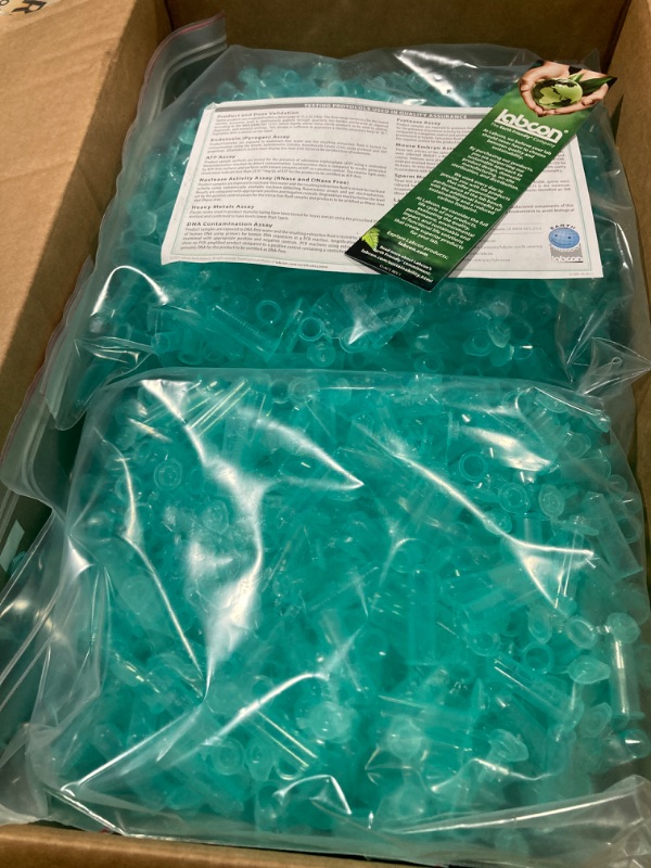 Photo 1 of ***SIMILAR PRODUCT***
Microcentrifuge Tubes 1.5ml, AyinLab Polypropylene Plastic Tubes 500pcs, Lab Centrifuge Test Tubes with Leak-Proof Snap Caps and Clear Graduated Scale, Non-pyrogenic and DNase/RNase Free