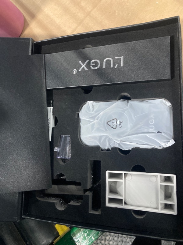 Photo 1 of *MISSING CHARGER**L'UGX Nail Drill 35000RPM Professional Brushless Electric Machine, Rechargeable Cordless Nail Efile for Acrylic Gel Nails, 8Pcs Nail Drill Bits, Low Noise Low Vibration
