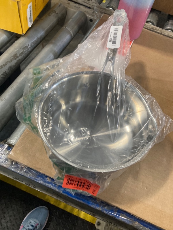 Photo 1 of ***MISSING PARTS***
Cuisinart 419-18P 2-Quart Pour Saucepan with Cover Contour Cookware, Stainless Steel
